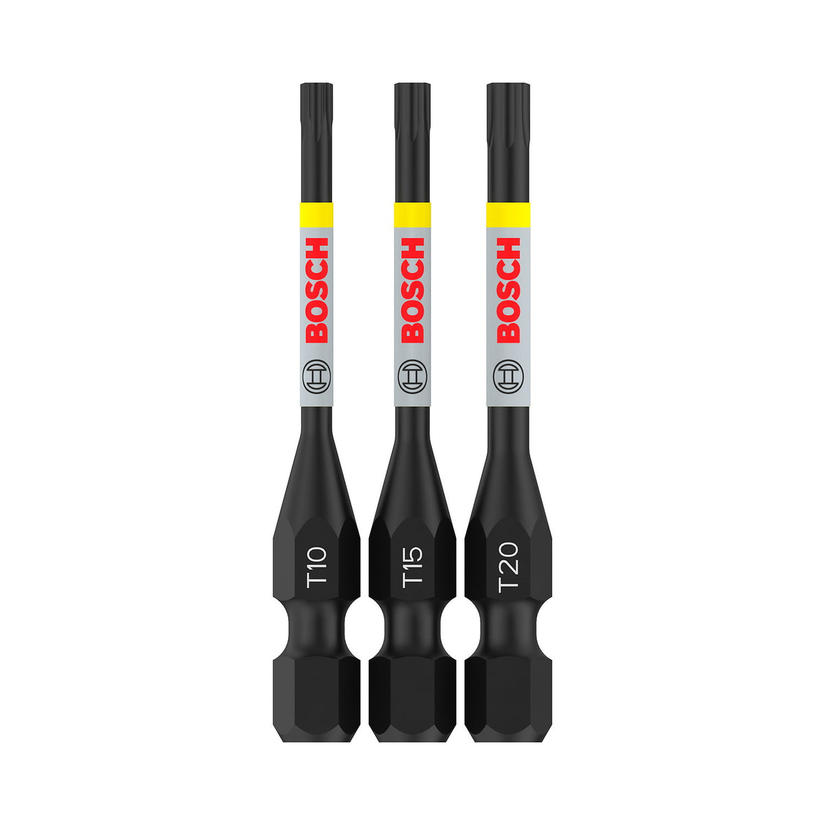 PRO Torx Impact Bit, T10; T15; T20, 55 mm, 3 pcs Bosch