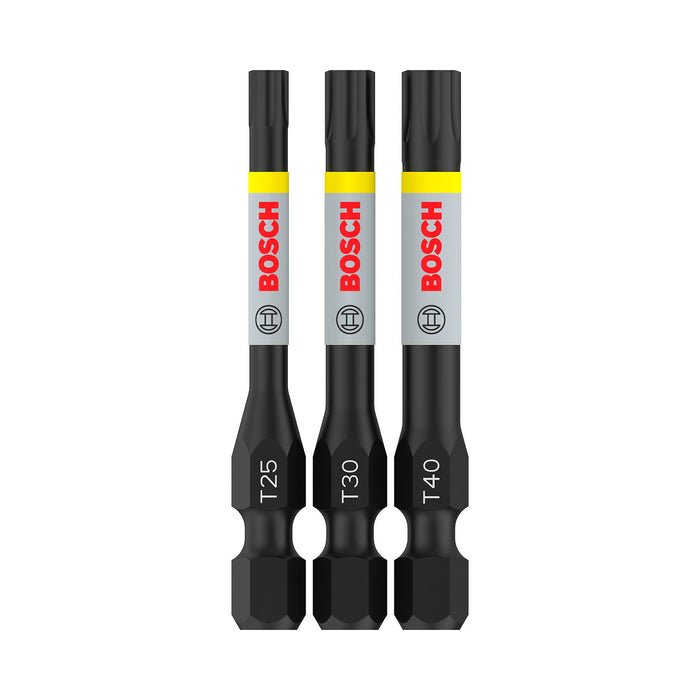 PRO Torx Impact Bit, T25; T30; T40, 55 mm, 3 pcs Bosch