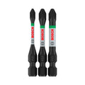 PRO Pozidriv Impact Bit, PZ1; PZ2; PZ3, 55 mm, 3 pcs Bosch