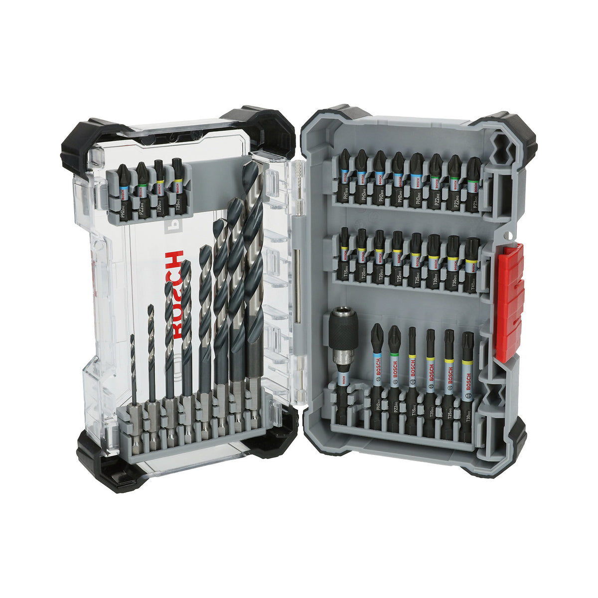 PRO Impact Screwdriving and Metal Drilling Mixed Set, 35 pcs Bosch