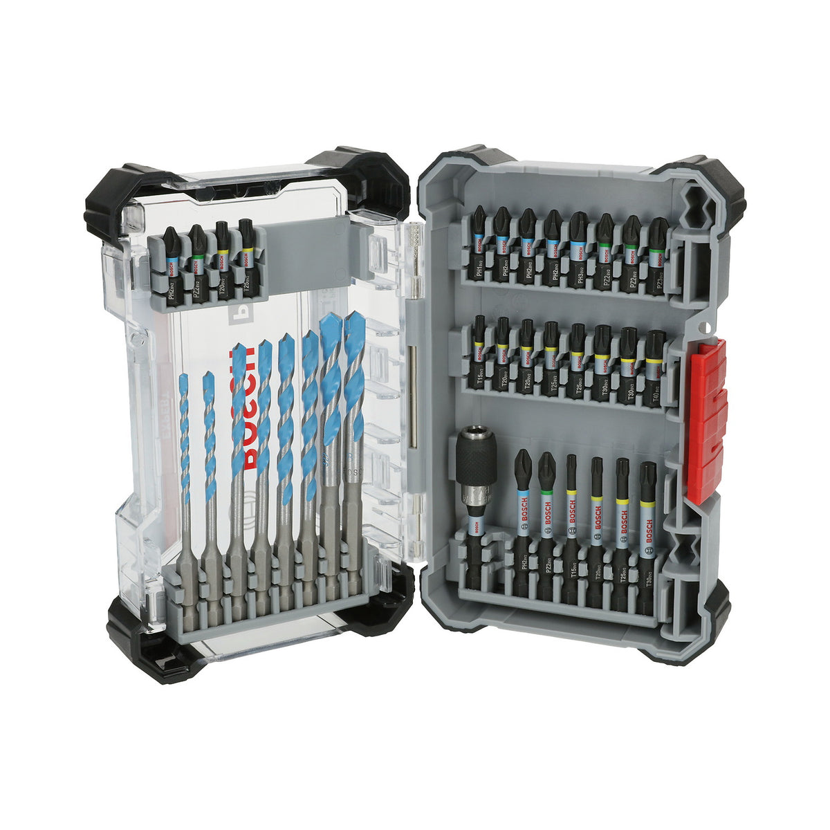 PRO Impact Screwdriving and Multiconstruction Drilling Mixed Set, 35 pcs Bosch