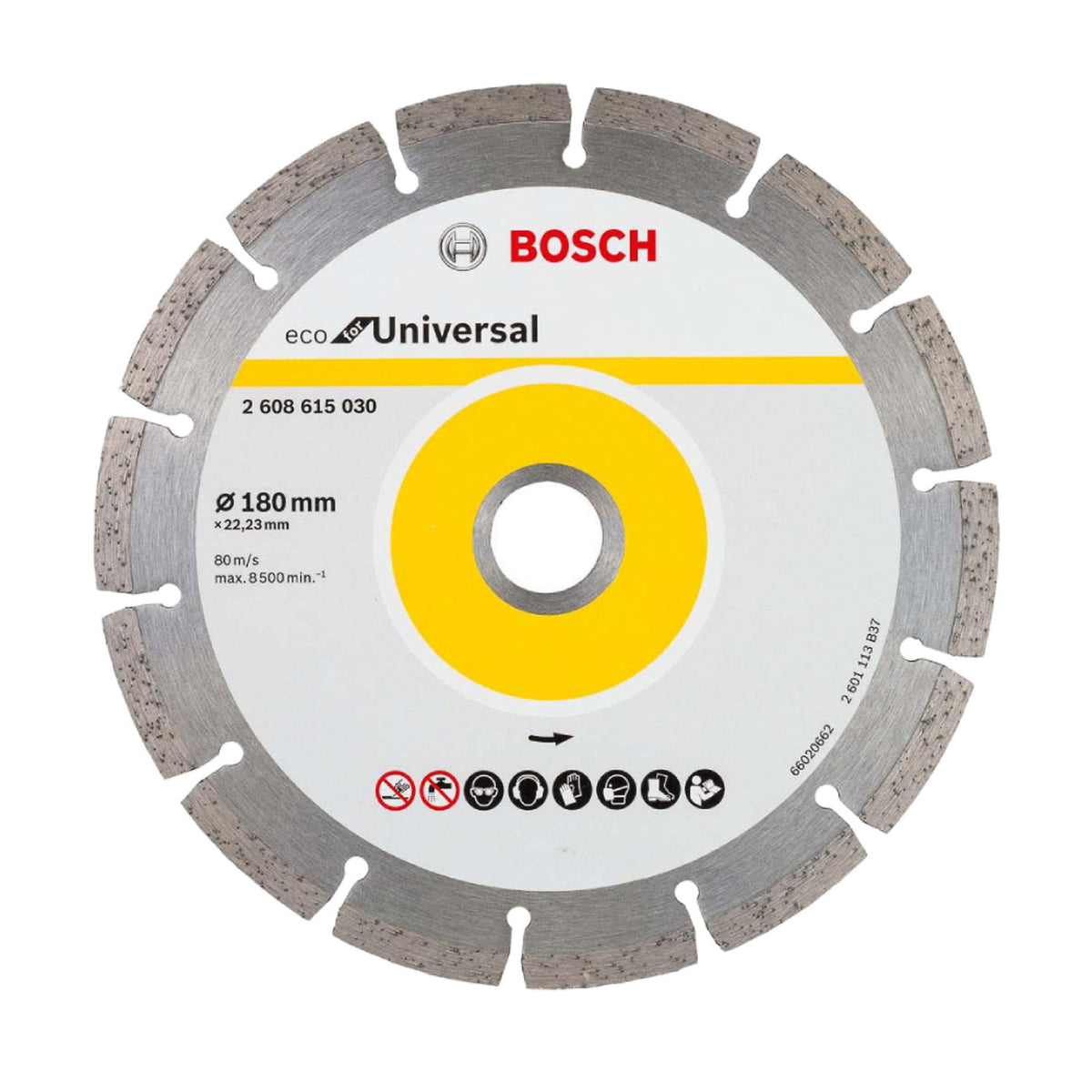 Disco Diamantado Segmentado Bosch - 180mm - ECO for Universal