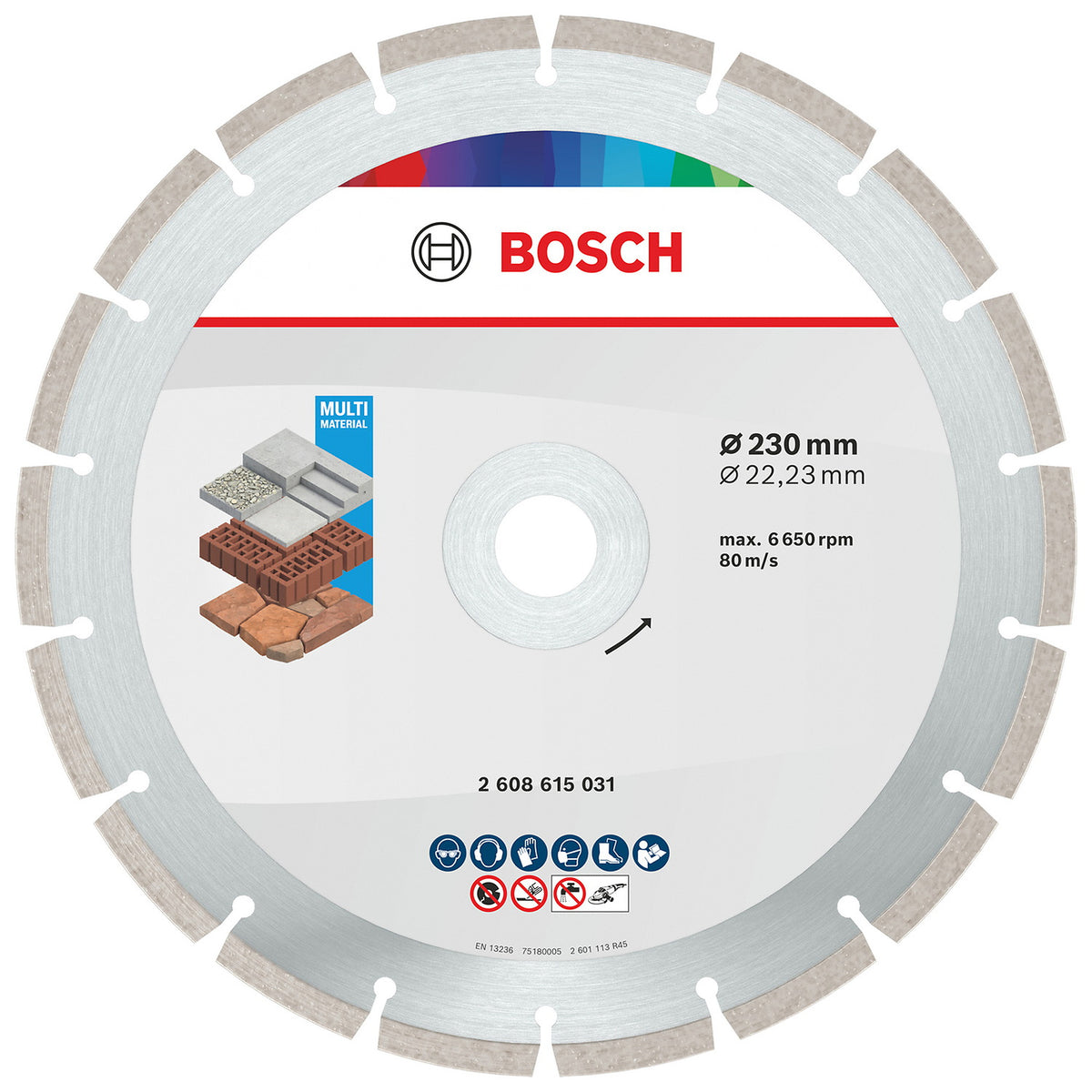 Disco Diamantado Segmentado Bosch - 230mm - ECO for Universal