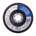 Flap Disc Standard for Metal X421 115mm G80 (Alox) Bosch