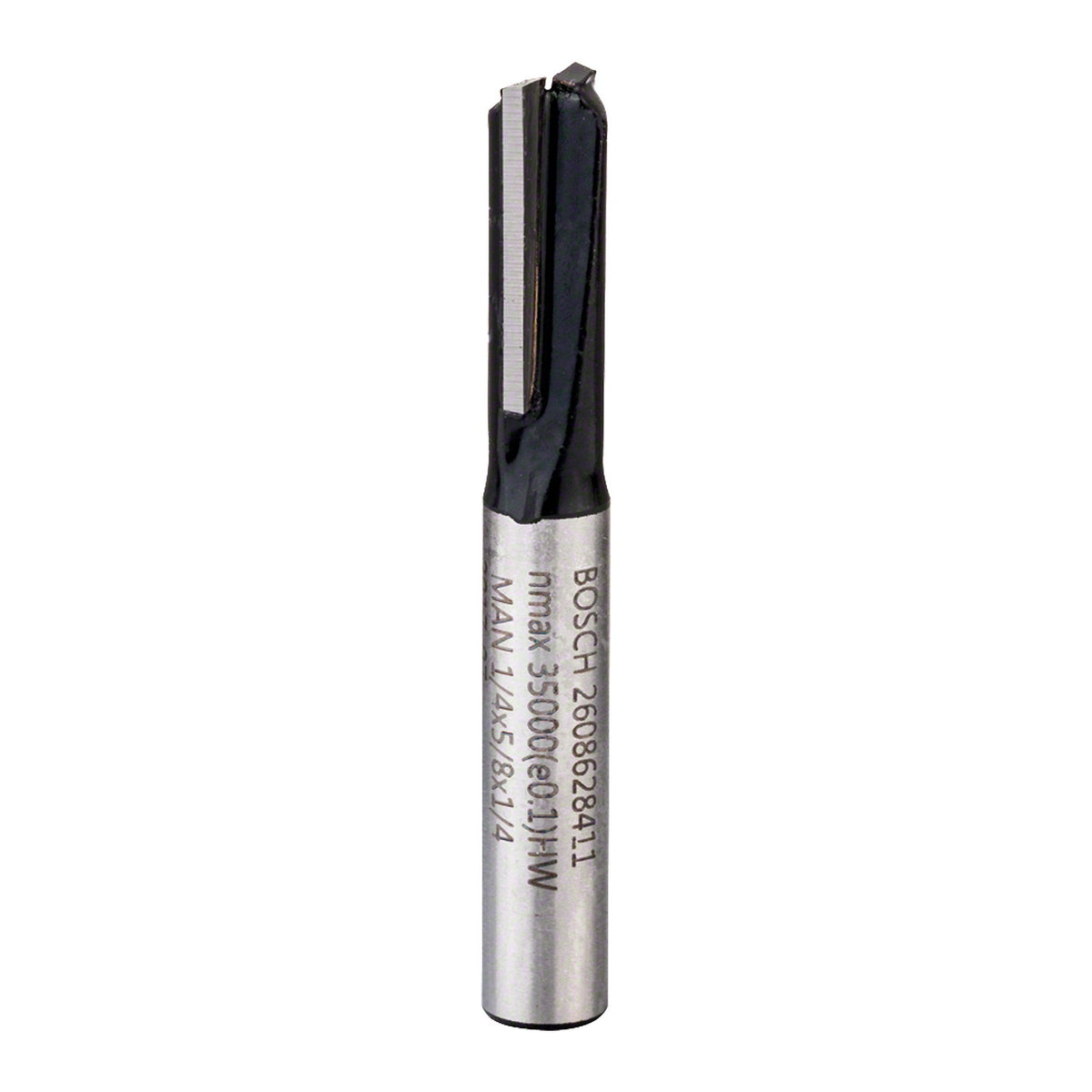 Fresa Ranura Recta Bosch - 1/ 4" - 2 Filos.