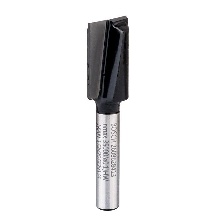 Fresa Ranura Recta Bosch - 1/ 2" - 2 Filos.