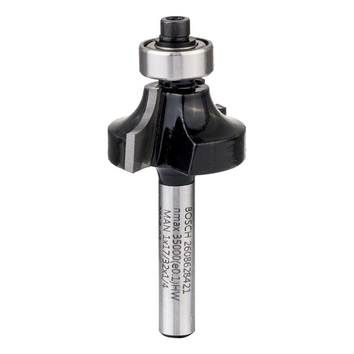 Fresa Redondeadora con Rodamiento Bosch - Diametro 1/4"