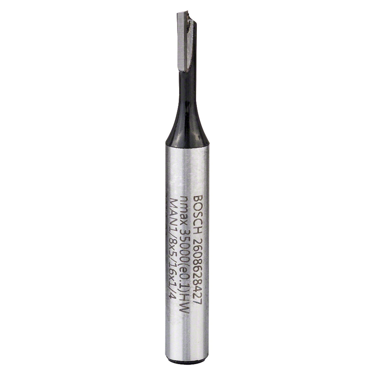 Fresa Ranura Recta Bosch - 1/ 8" - 1 Filo.