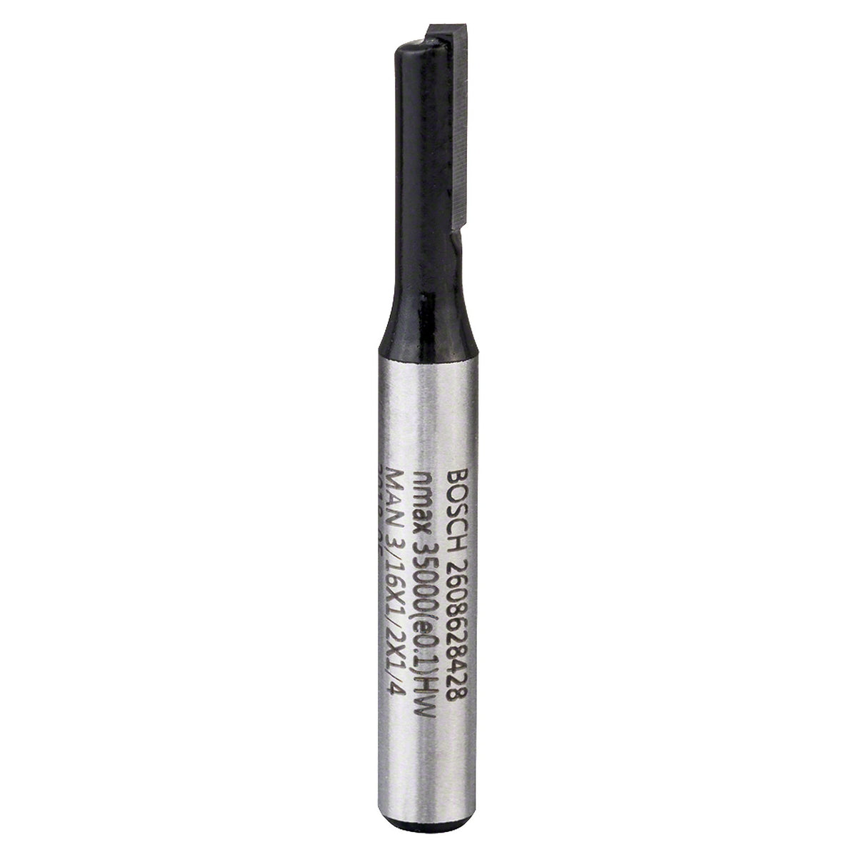 Fresa Ranura Recta Bosch - 3/16" - 1 Filo.
