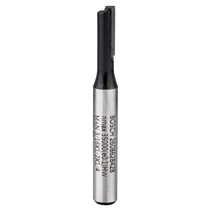 Fresa Ranura Recta Bosch - 3/16" - 1 Filo.