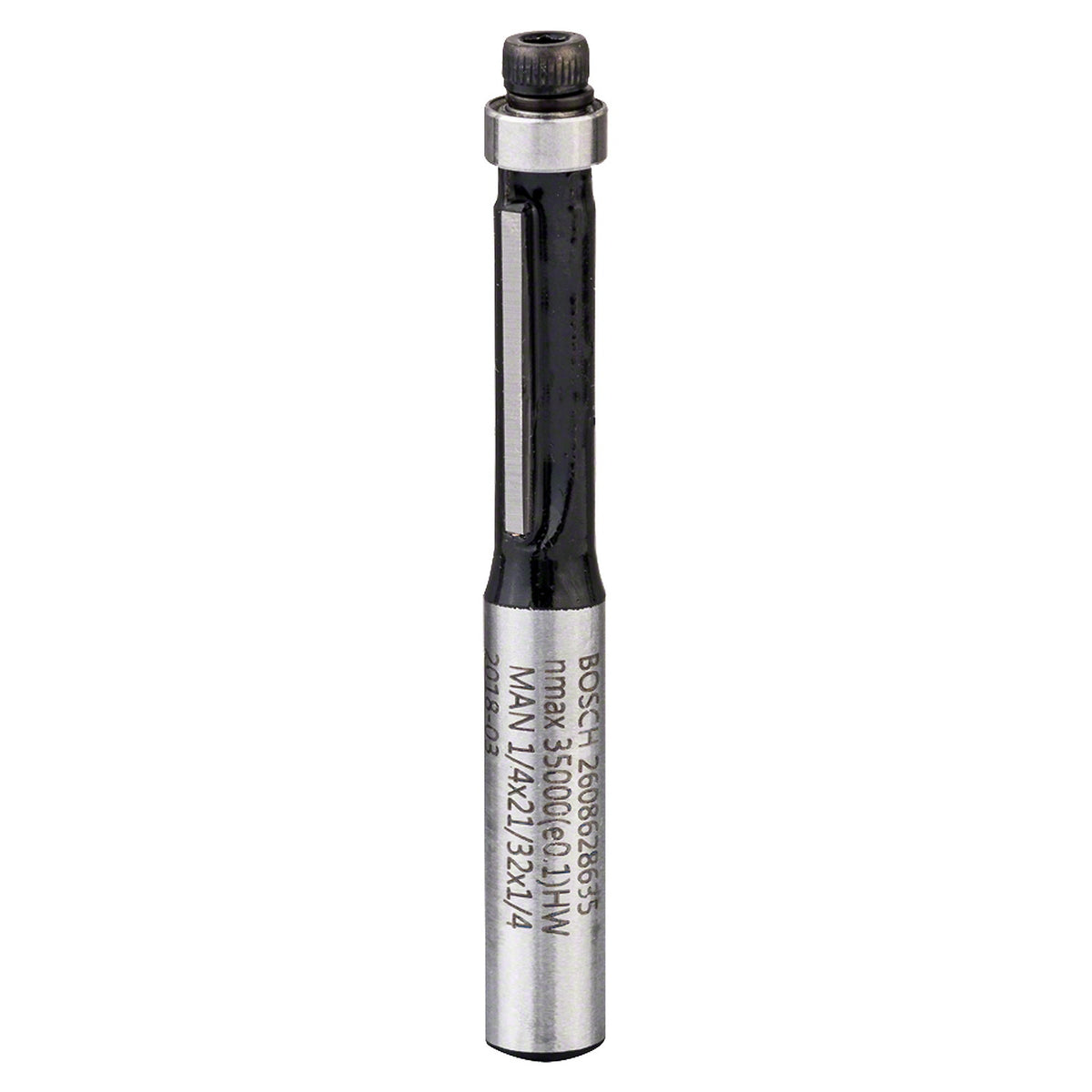 Fresa para Cortar Laminados con Rodamiento Bosch - 1/4" - 2 Filos