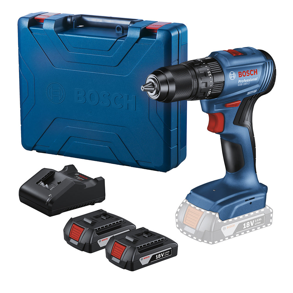 Taladro percutor Bosch GSB 185-LI