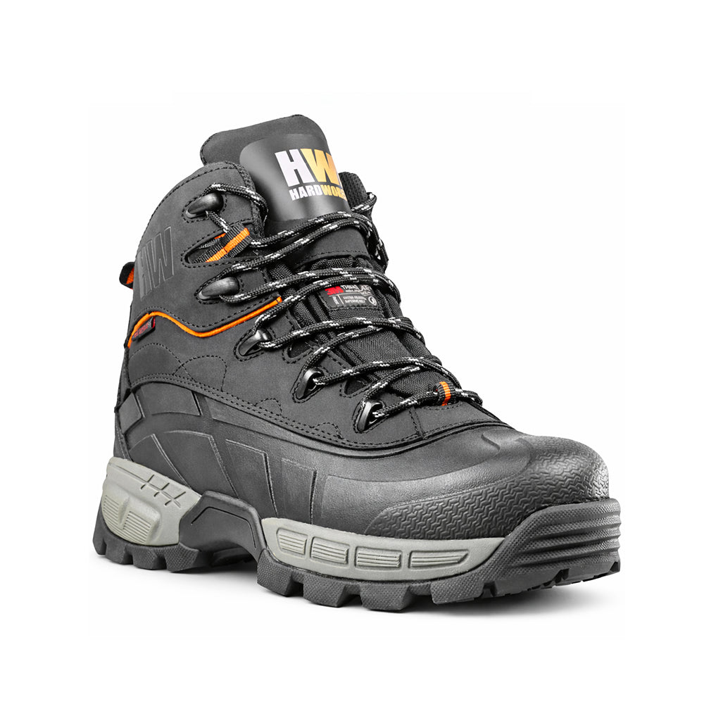 Bota de Seguridad HW Bering Hiker Negra con Thinsulate