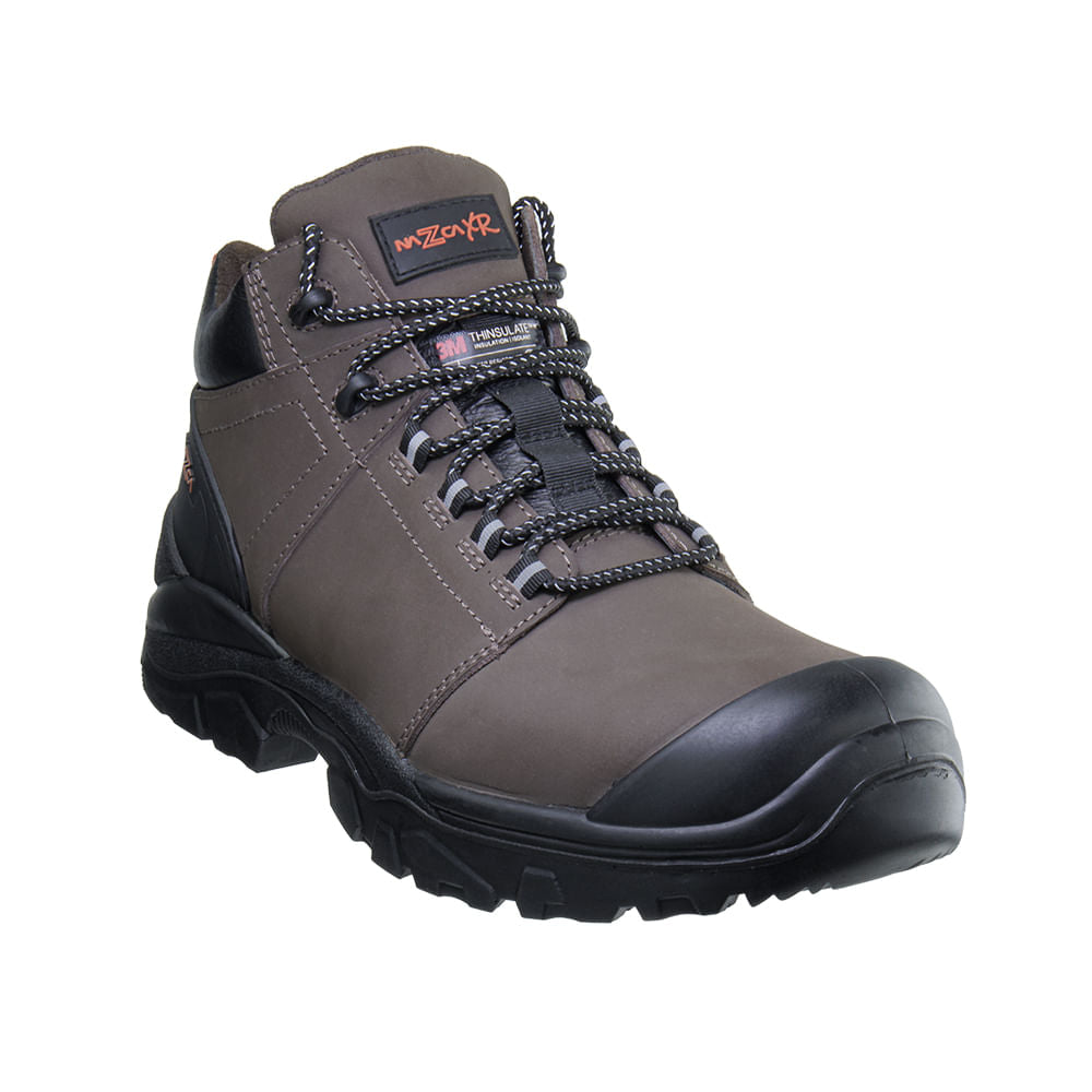 Botín de Seguridad Nazca XR400 Brown con Thinsulate