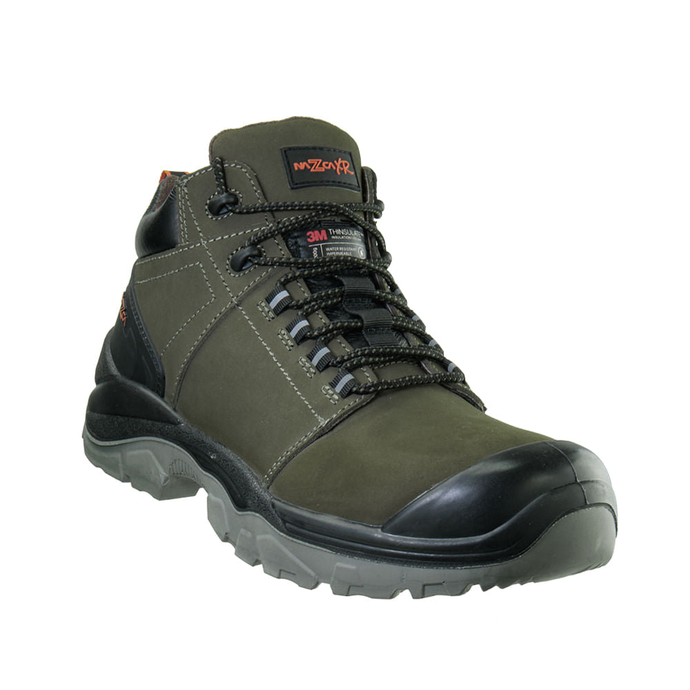 Botín de Seguridad Nazca XR400 Green con Thinsulate