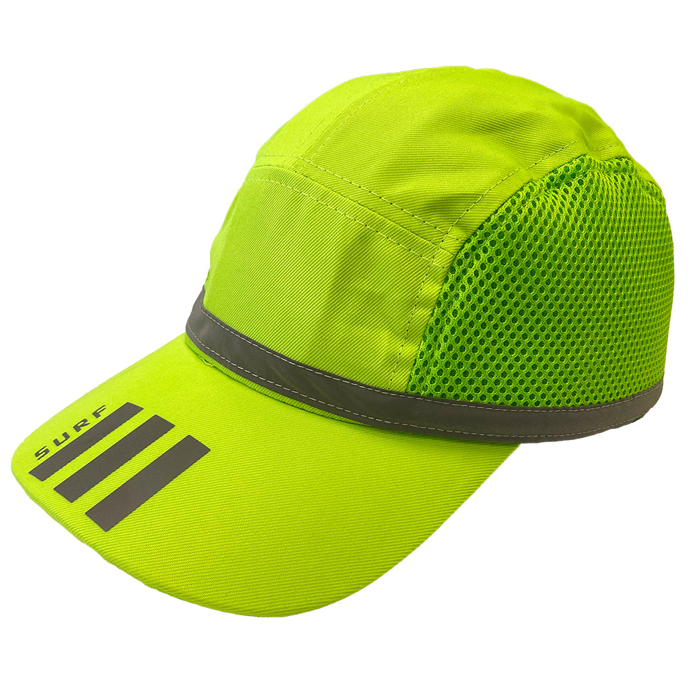 Casquete de Seguridad Bump Cap Surf High Vision Amarillo Flúor SteelPro – Vista 2