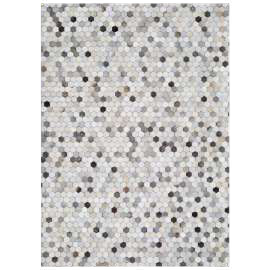 Alfombra Leather Patch Design DIB 60 × 120 cm