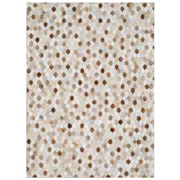 Alfombra Leather Patch Design DIB 60 × 120 cm