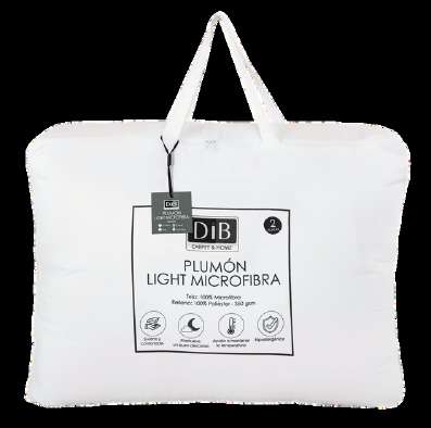 Plumón Light Microfibra DIB — varios tamaños
