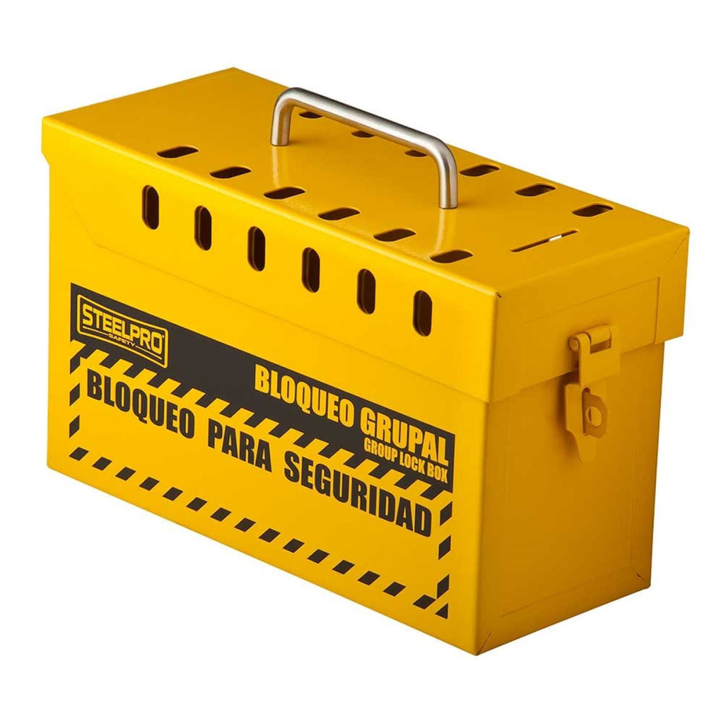 Caja de Bloqueo Grupal SteelPro – Vista 5