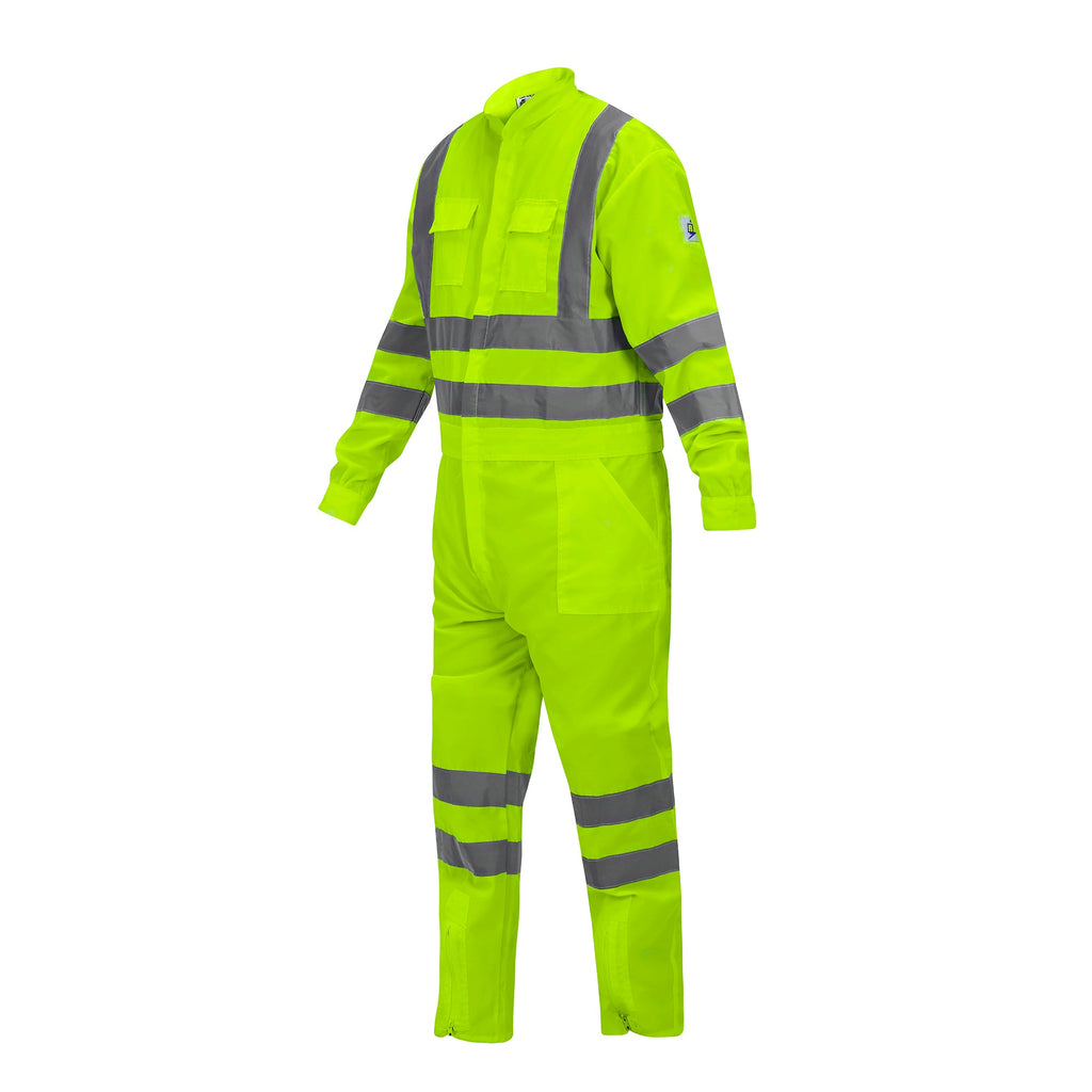 Overol Reflectivo Amarillo Flúor RFX – Vista 4