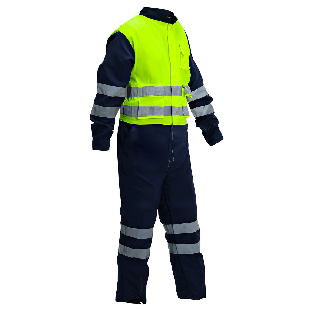 Overol Reflectivo Bicolor Azul/Amarillo RFX – Vista 5