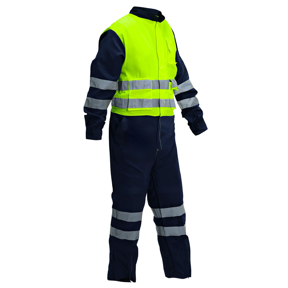 Overol Reflectivo Bicolor Azul/Amarillo RFX – Vista 5