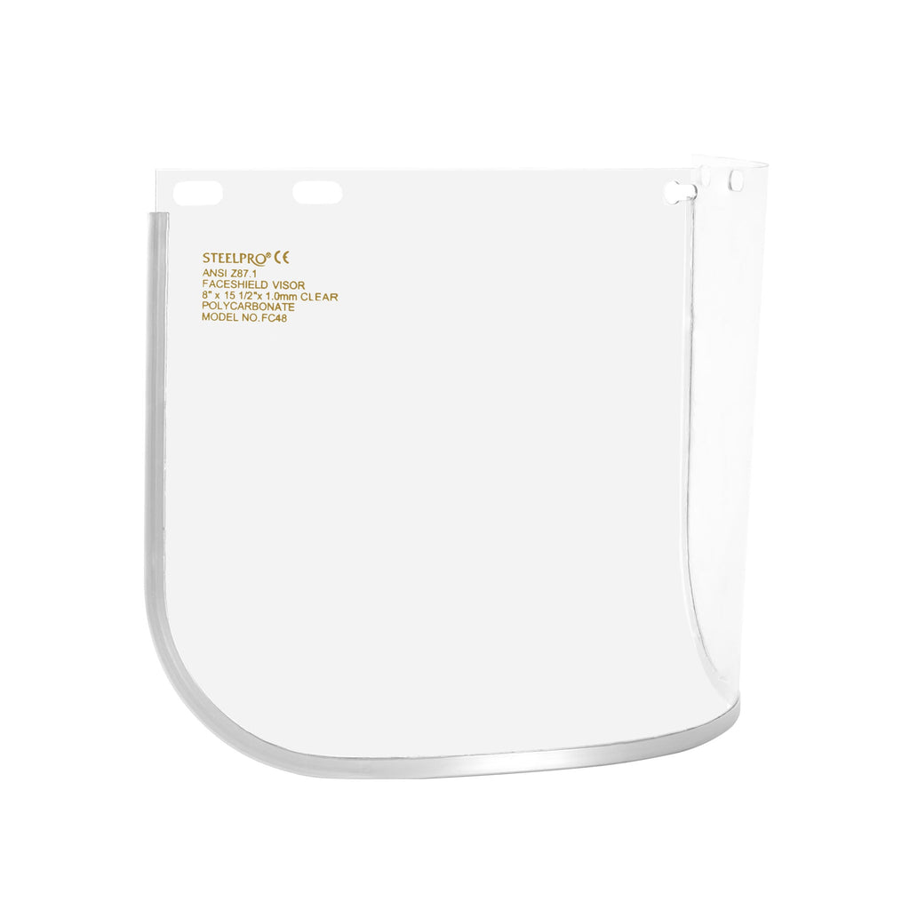 Visor de Policarbonato Ribete Aluminio 8 X 16 con Registro ISP SteelPro – Vista 3