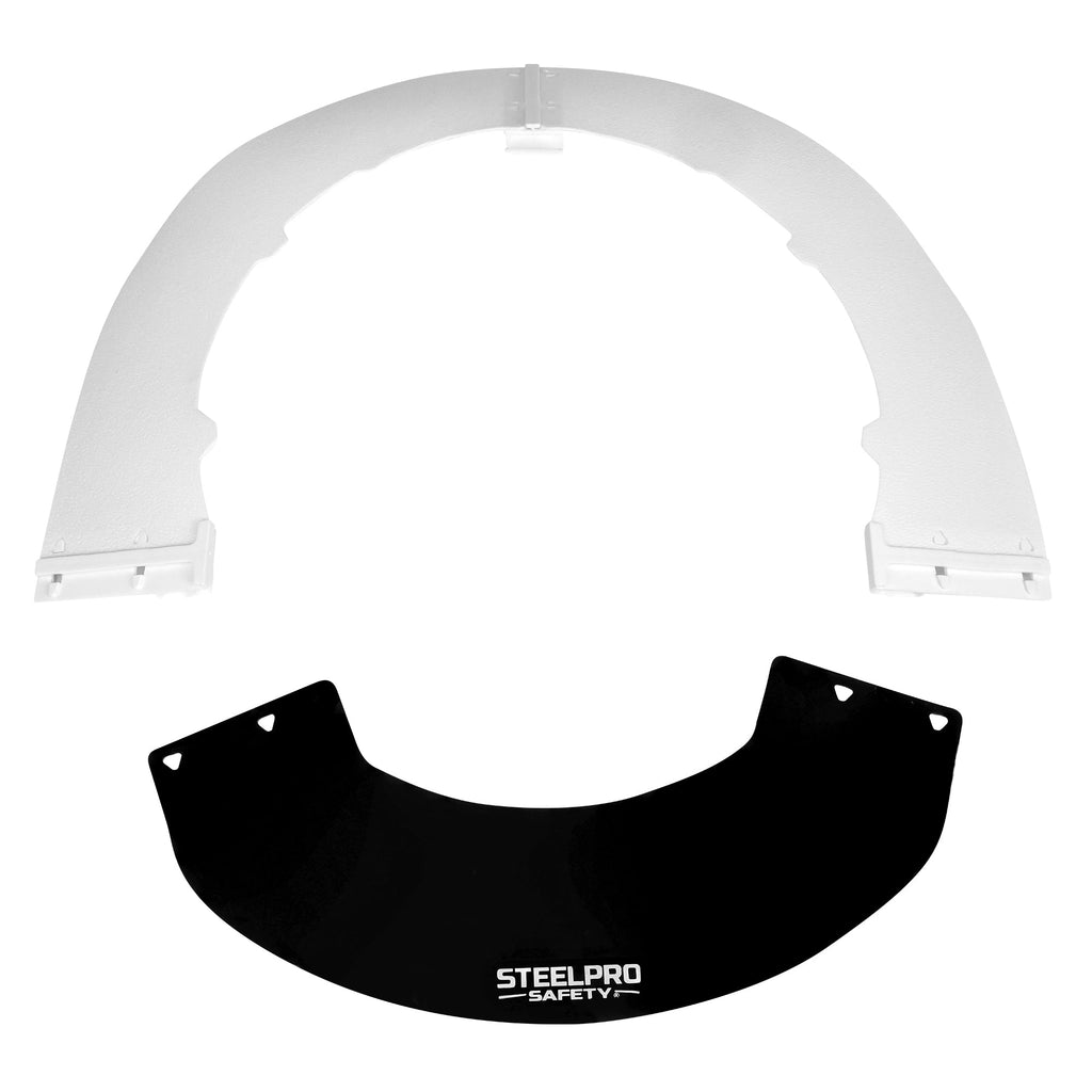 Protector Solar Tipo Ala para Casco SteelPro – Vista 2