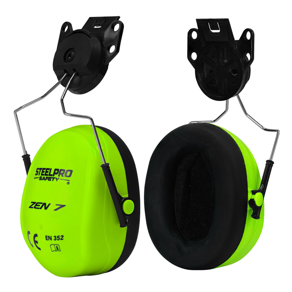 Protector Auditivo SteelPro Zen 7 Flúor para Casco ISP – Vista 3