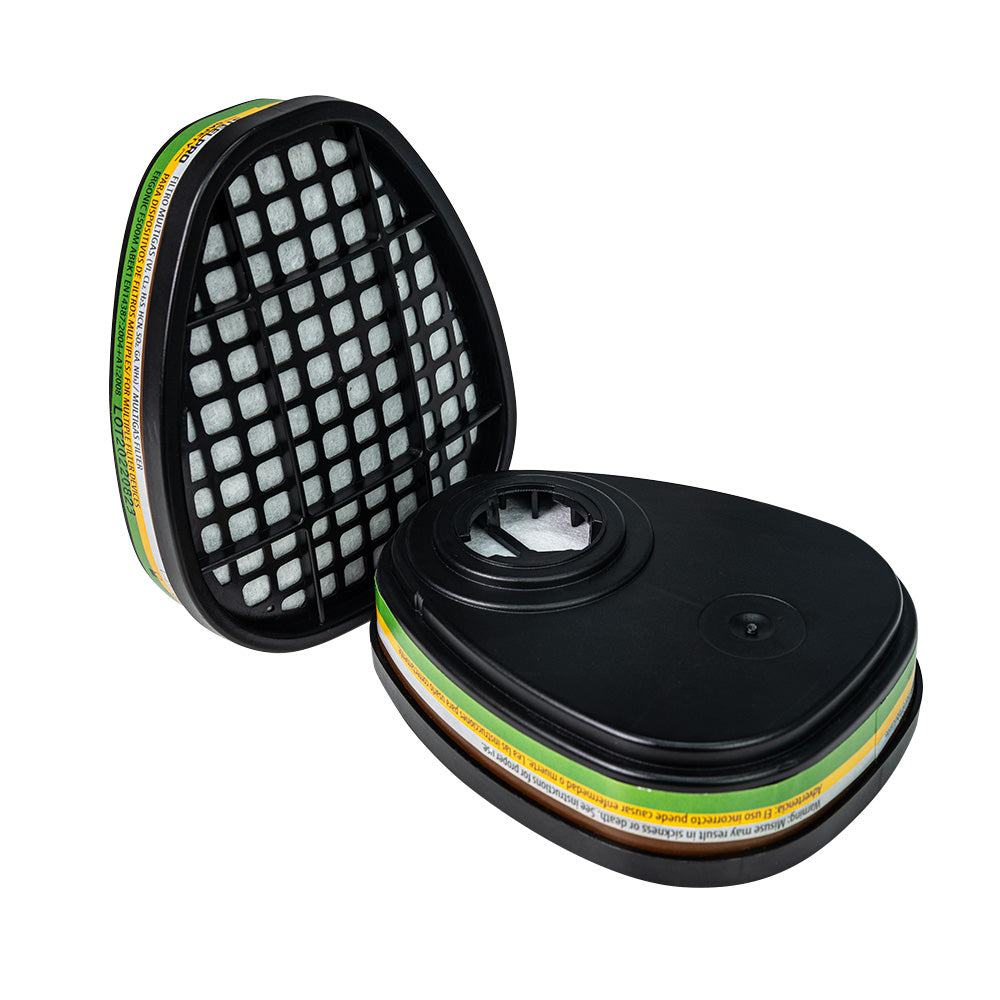 Filtro Ergonic F500M ABEK1 SteelPro – Vista 2