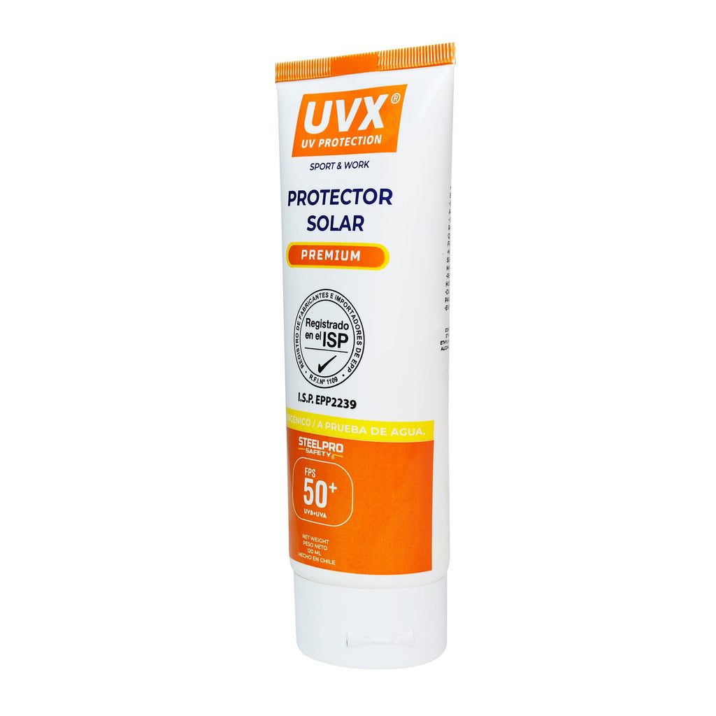 Crema Protección Solar UVX 120 ml. Premium SteelPro – Vista 4