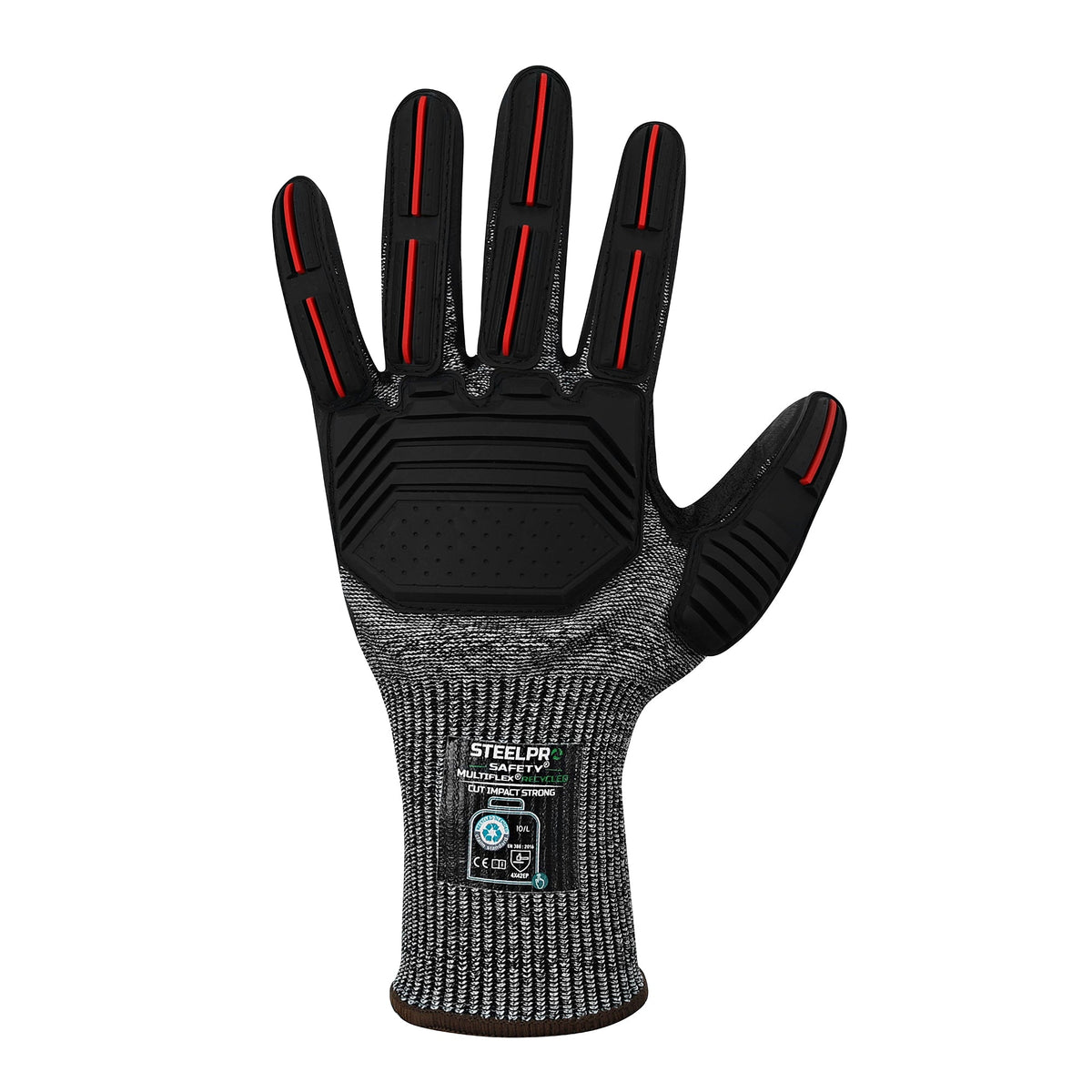 Guante Multiflex Recycled Cut Impact Strong SteelPro – Vista 3