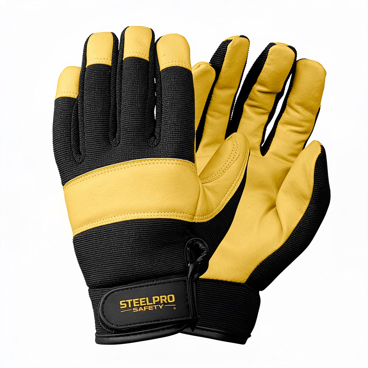 Guante SteelPro Executive Work Amarillo – Vista 2