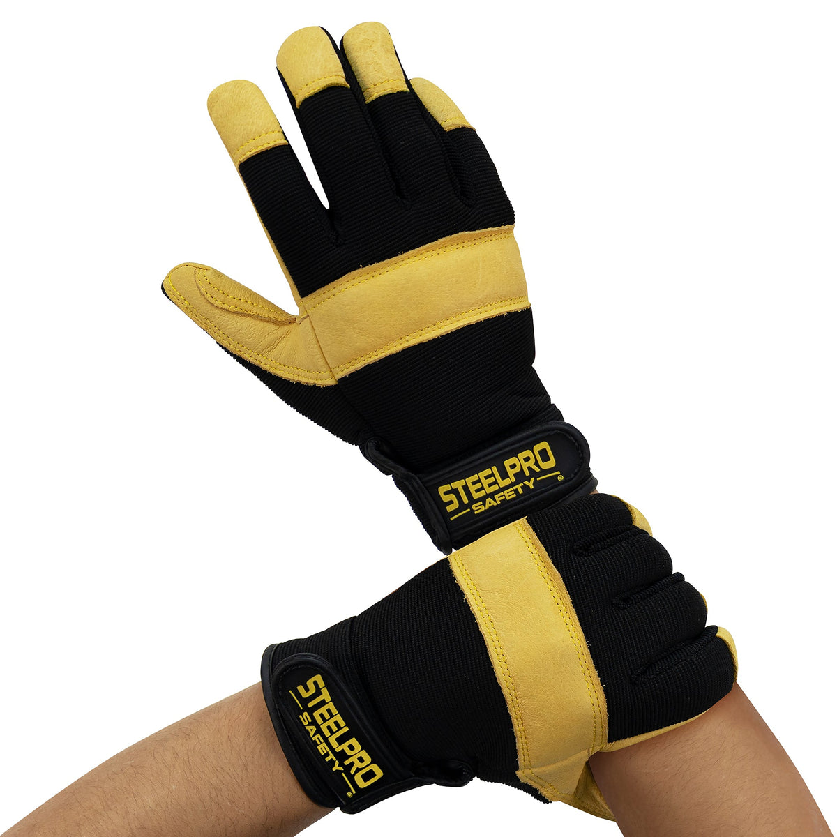 Guante SteelPro Executive Work Amarillo – Vista 5