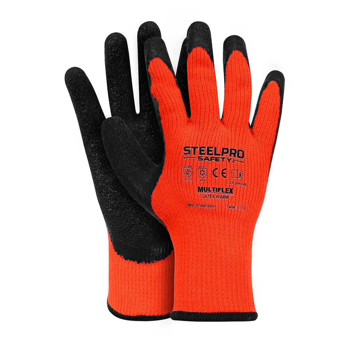 Guante Multiflex Warm SteelPro – Vista 2