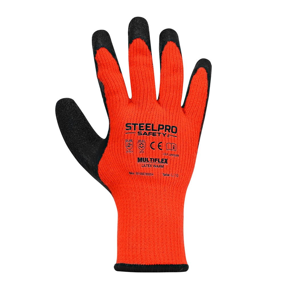 Guante Multiflex Warm SteelPro – Vista 3