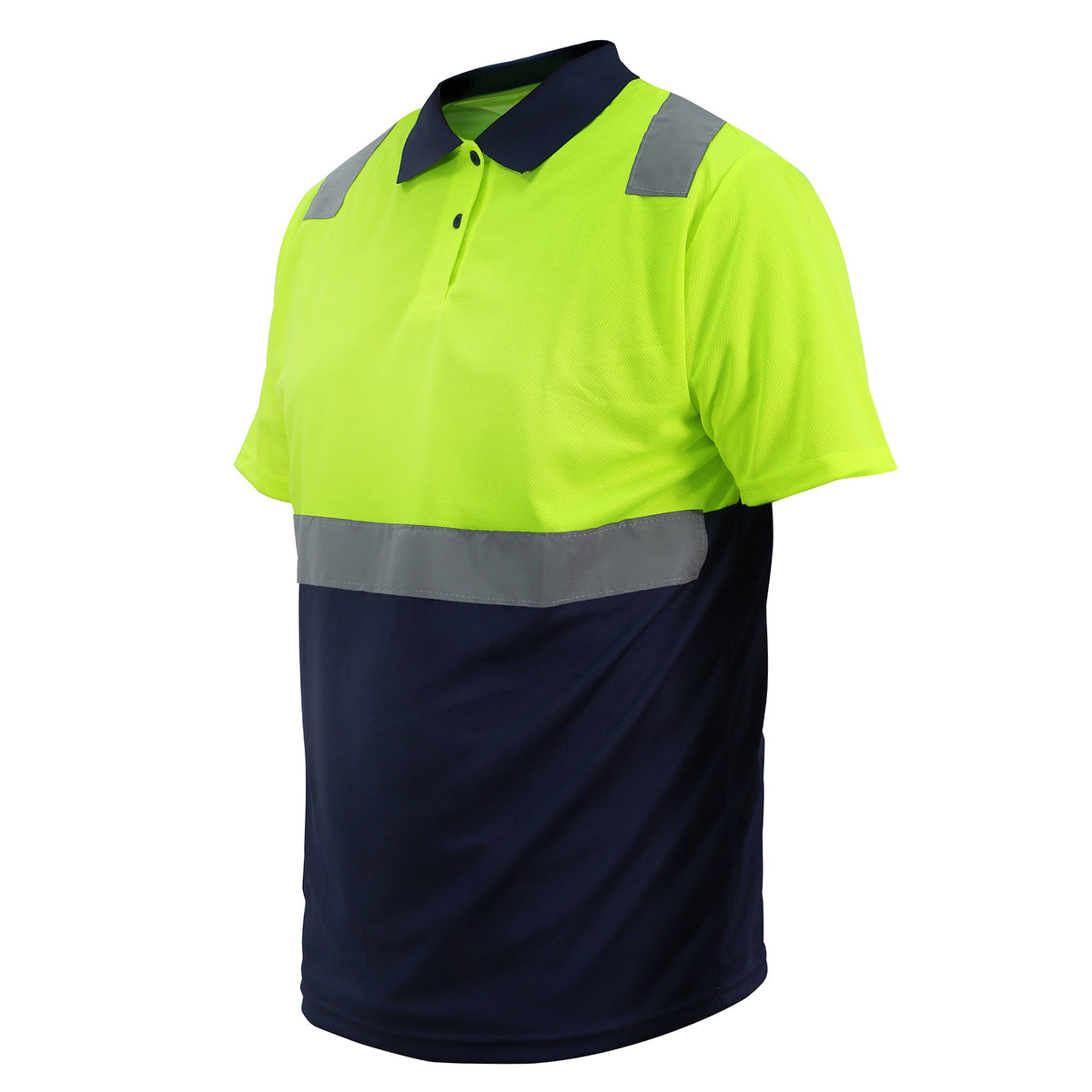 Polera Reflectiva Alaska Logistic Manga Corta – Vista 5