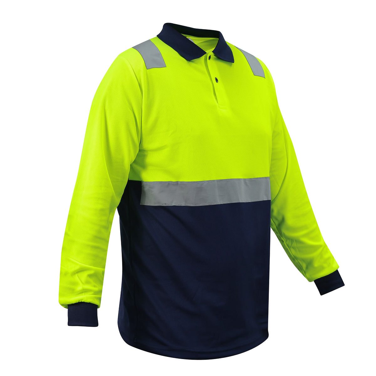 Polera Reflectiva Alaska Logistic Manga Larga – Vista 5