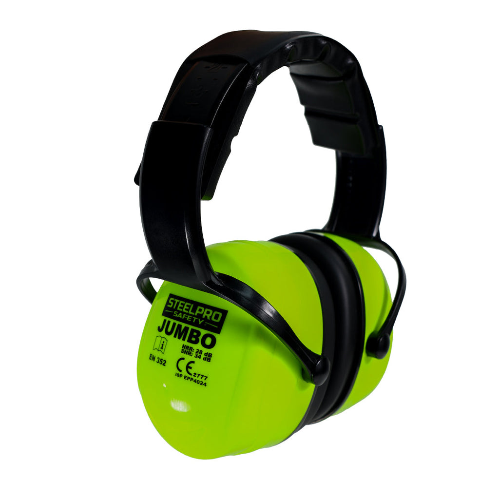 Protector Auditivo Modelo Jumbo SNR 34 dB ISP SteelPro – Vista 4