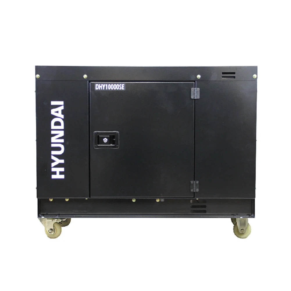 Generador Hyundai Diesel 8.5 kVA Monofásico Cerrado 78DHY10000SE — fotografía oficial, vista 3