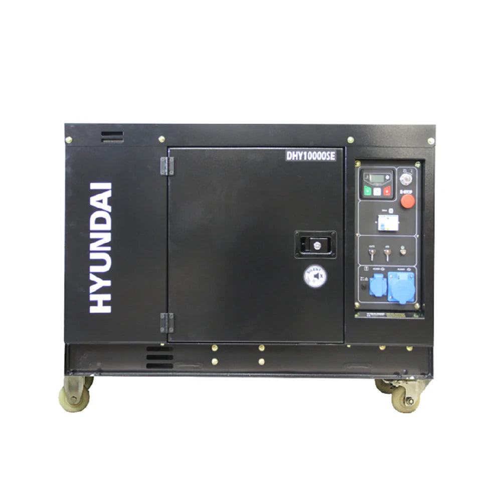 Generador Hyundai Diesel 8.5 kVA Monofásico Cerrado 78DHY10000SE — fotografía oficial, vista 4