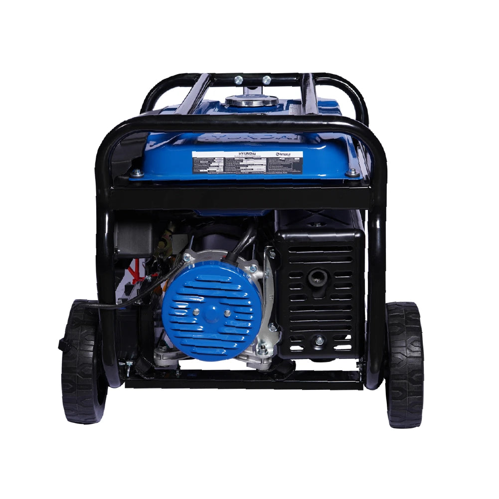 Generador Hyundai Gasolina 3.5 kVA Monofásico Partida Eléctrica 82HYG4950E — fotografía oficial, vista 3
