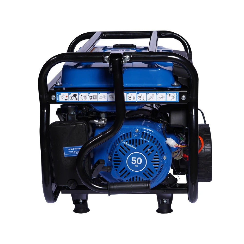 Generador Hyundai Gasolina 3.5 kVA Monofásico Partida Eléctrica 82HYG4950E — fotografía oficial, vista 4