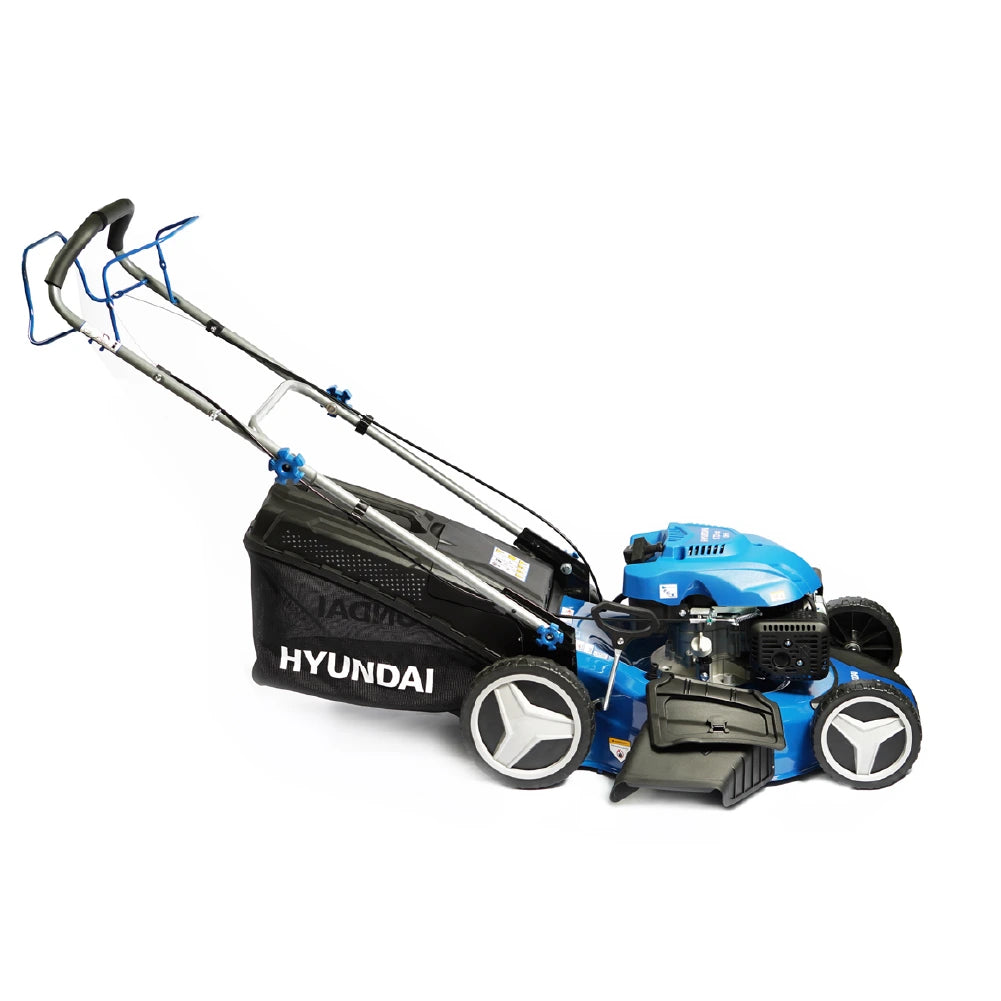 Cortacésped Hyundai 21” 173 cc Autopropulsado con Recolector 82HYGM53S — fotografía oficial, vista 3