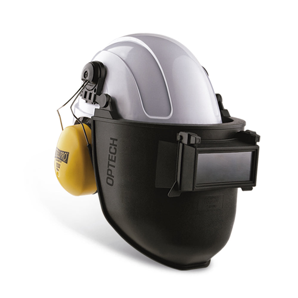Máscara de Soldar para Casco Optech SteelPro – Vista 3