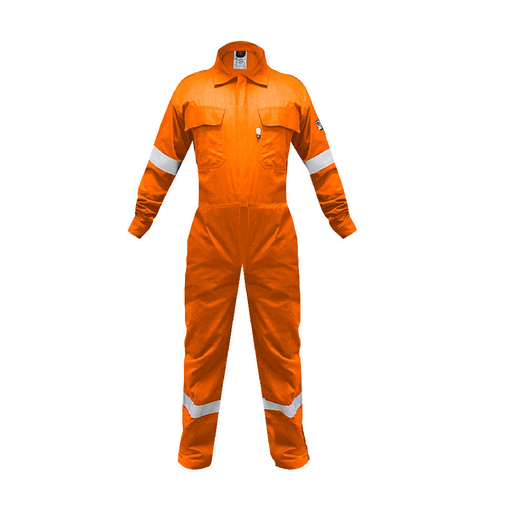 Overol Ignífugo NFPA Naranjo Hardwork Tarasafe – Vista 2