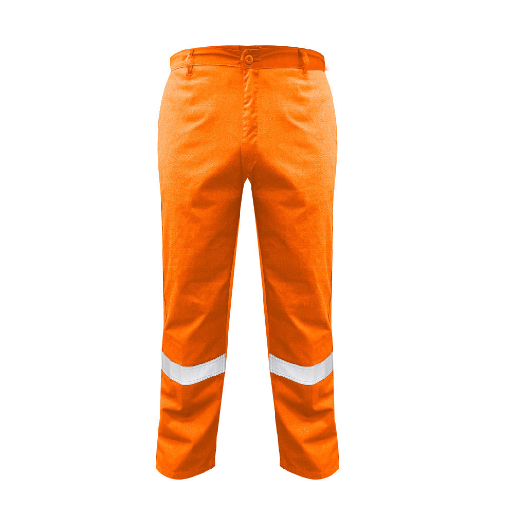 Pantalón Ignífugo NFPA Hardwork Tarasafe Naranjo – Vista 2