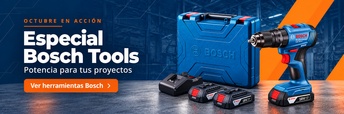 Especial Bosch Tools: potencia para tus proyectos. Ver herramientas Bosch