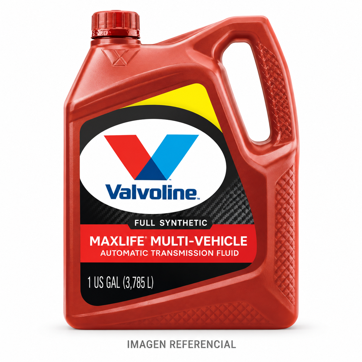 Imagen referencial generada: Valvoline MaxLife Multi-Vehicle ATF, 1 gal. El envase real puede variar.